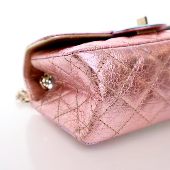 Chanel Mini Reissue 224 Pink Calfskin - Picture 6 of 16